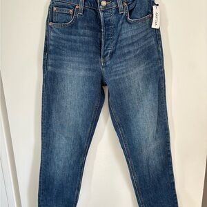 Denim Forum Deep Blue Straight Jeans